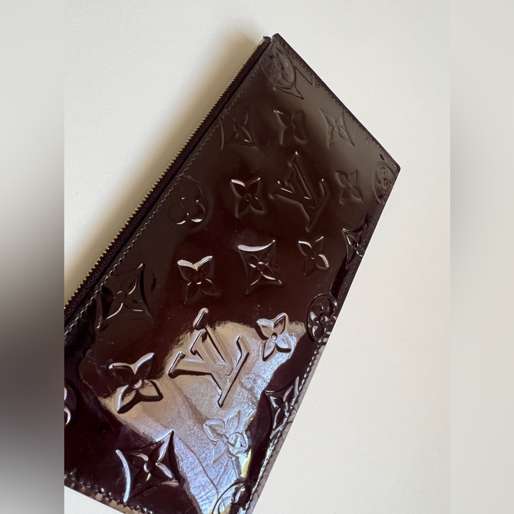 Louis Vuitton Monogram Vernis Felicie zip pouch